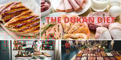 DuKan diæten er baseret på at du spiser meget protein.